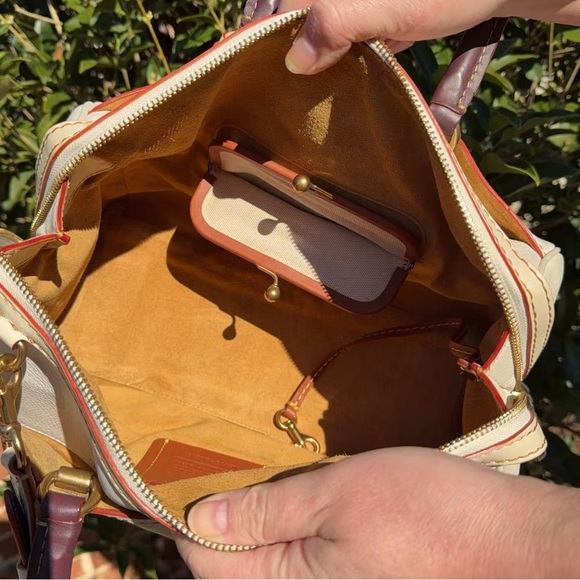 Coach Rogue Satchel In Glovetanned Pebble Leather 58023 - Picture 9 of 11